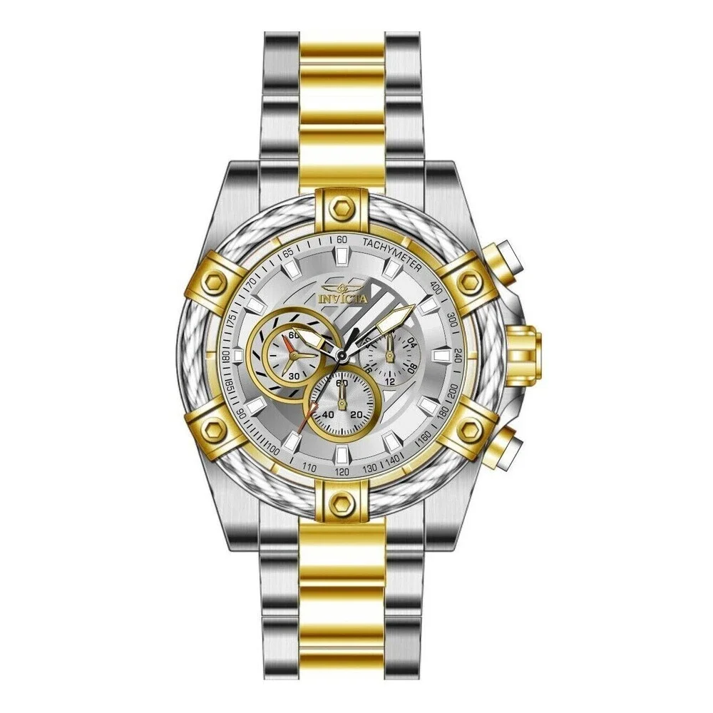 NWT Invicta 49746  Bolt | Quartz | Silver | Men's Watch
